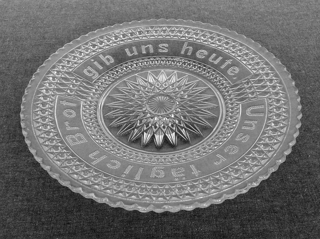 Schotel Persglas Brockwitz Art Deco, Ophalen of Verzenden