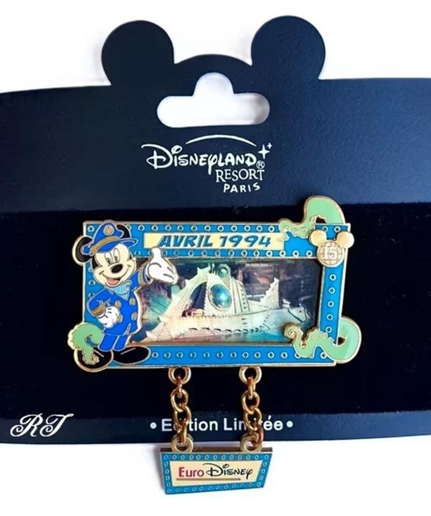 Mickey pin “Door de jaren heen” 1994 Euro Disney., Ophalen of Verzenden, Nieuw, Overige onderwerpen, Speldje of Pin