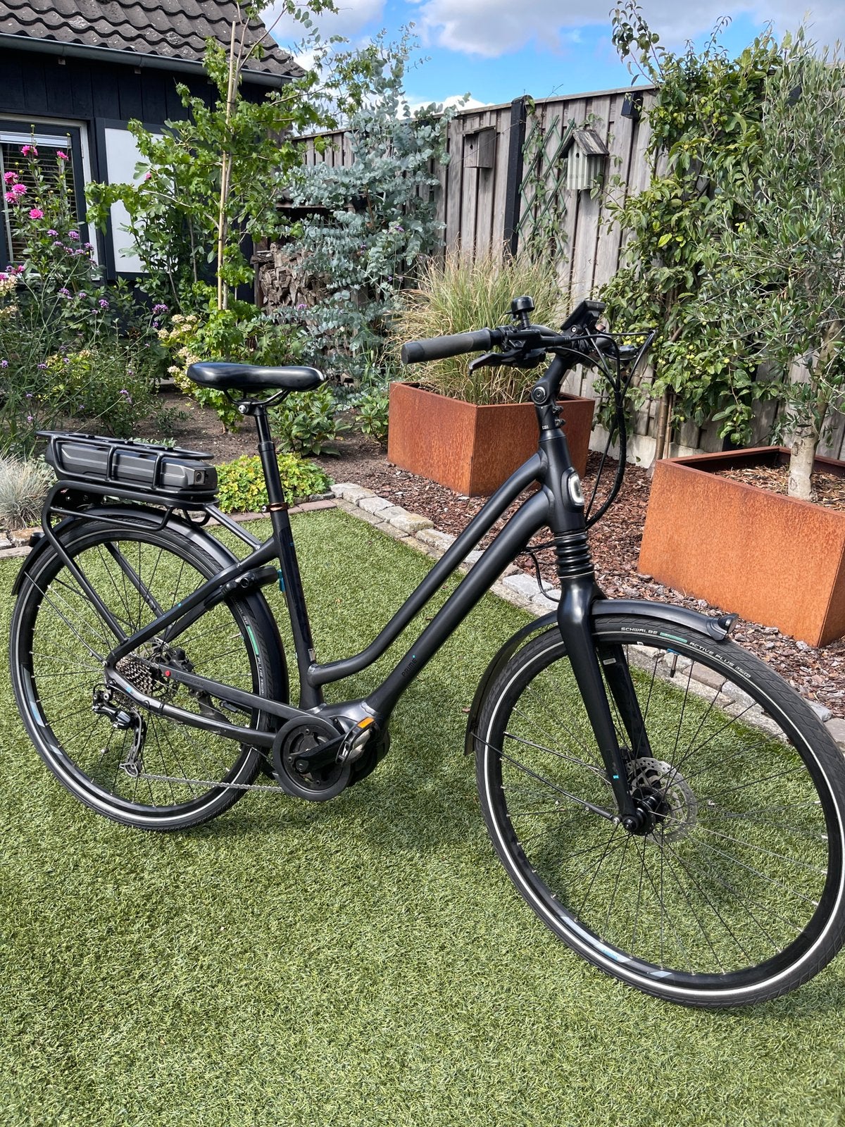 Giant prime yamaha middenmotor, Gebruikt, 55 tot 59 cm, 30 tot 50 km per accu, Ophalen