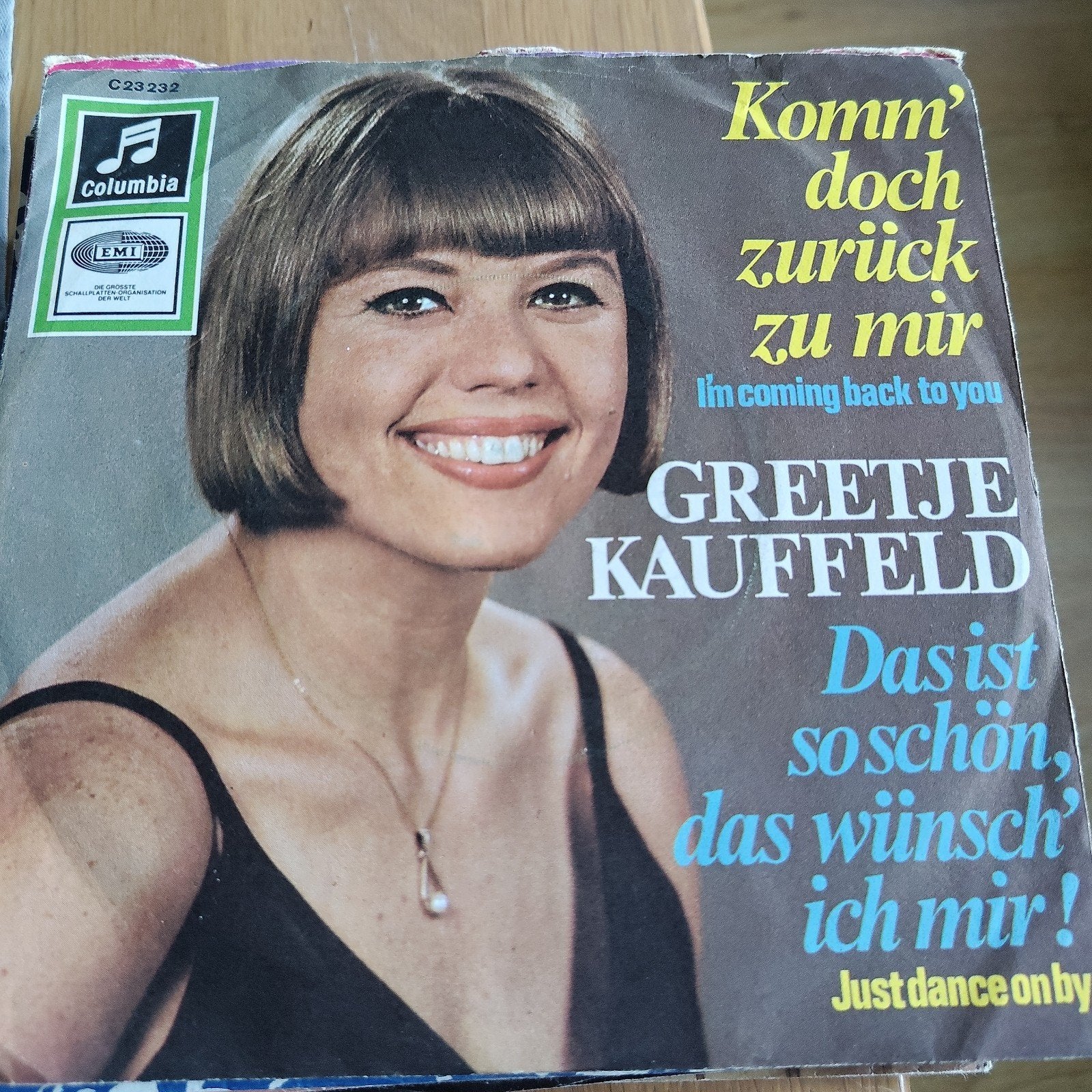 Greetje Kauffeld - Komm' doch zurück zu mir (Single), Gebruikt, 7 inch, EP, Schlager