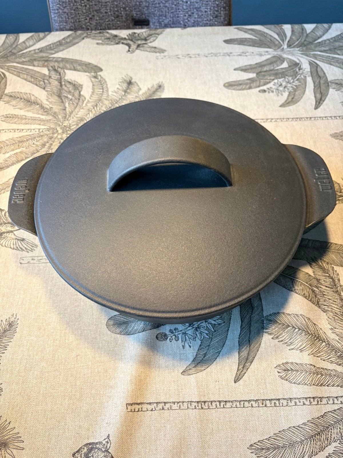 Weber Dutch Oven, Ophalen, Zo goed als nieuw, Gietijzer