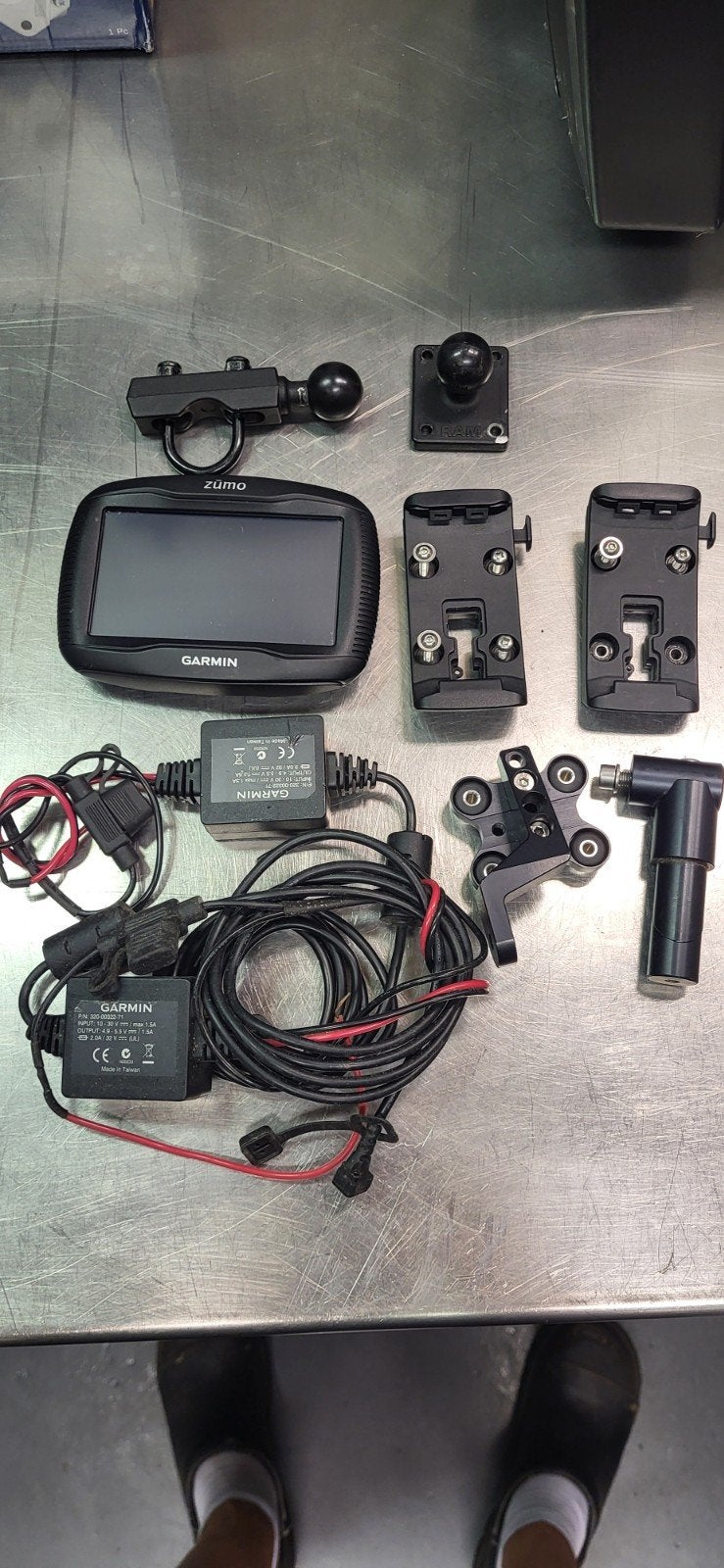 Garmin Zumo 340LM incl. houders en voeding € 50,-, Motoren, Accessoires | Navigatiesystemen, Ophalen of Verzenden, Gebruikt
