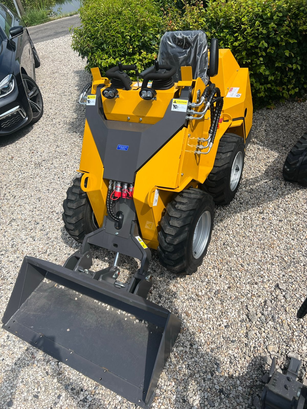 Compacte Wiellader/Shovel skidsteer -, Zakelijke goederen, Machines en Bouw | Kranen en Graafmachines, Ophalen, Wiellader of Shovel