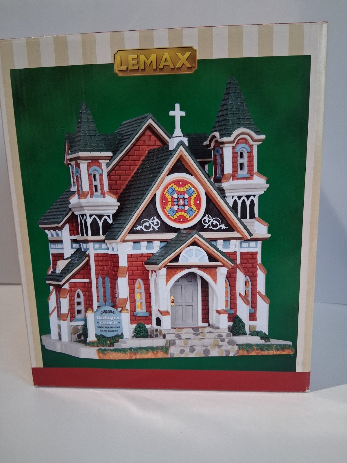 Lemax Darlington Church #45691, Ophalen of Verzenden, Gebruikt
