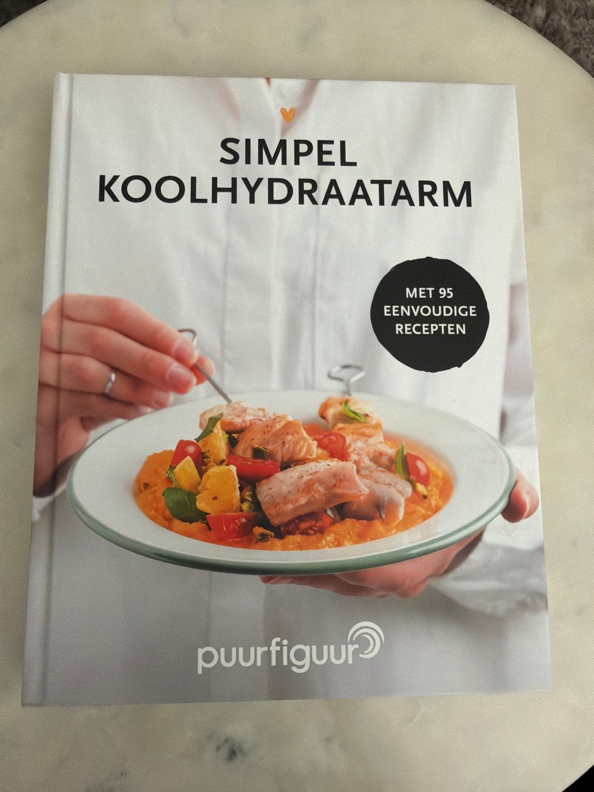 Simpel Koolhydraatarm Kookboek - Puurfiguur, Hoofdgerechten, Ophalen of Verzenden, Zo goed als nieuw, Gezond koken
