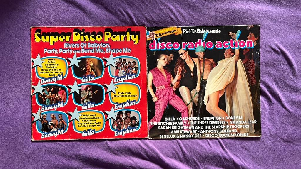 3 LP's Disco (ook per stuk te koop), Cd's en Dvd's, Ophalen of Verzenden, 1980 - 1989, Gebruikt, 12 inch