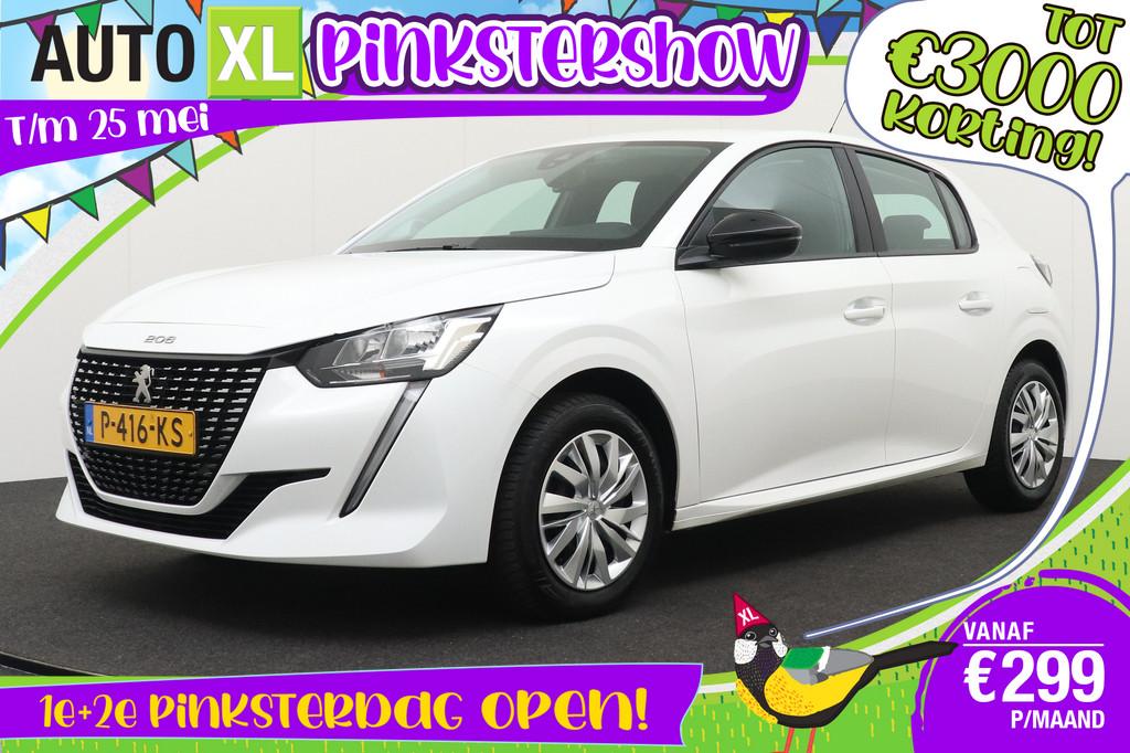 Peugeot 208 1.2T Business Carplay DAB Bluetooth (bj 2022), Voorwielaandrijving, Stof, 1199 cc, Wit