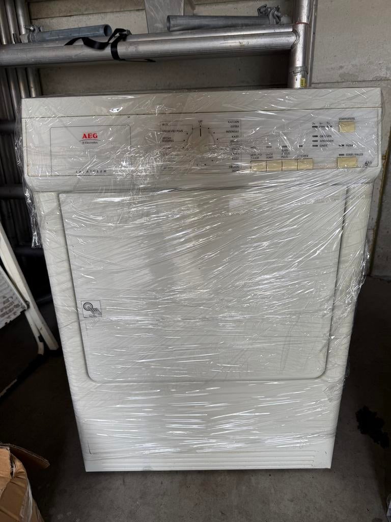 AEG Lavatherm wasdroger, Ophalen, 6 tot 8 kg, Gebruikt, Voorlader