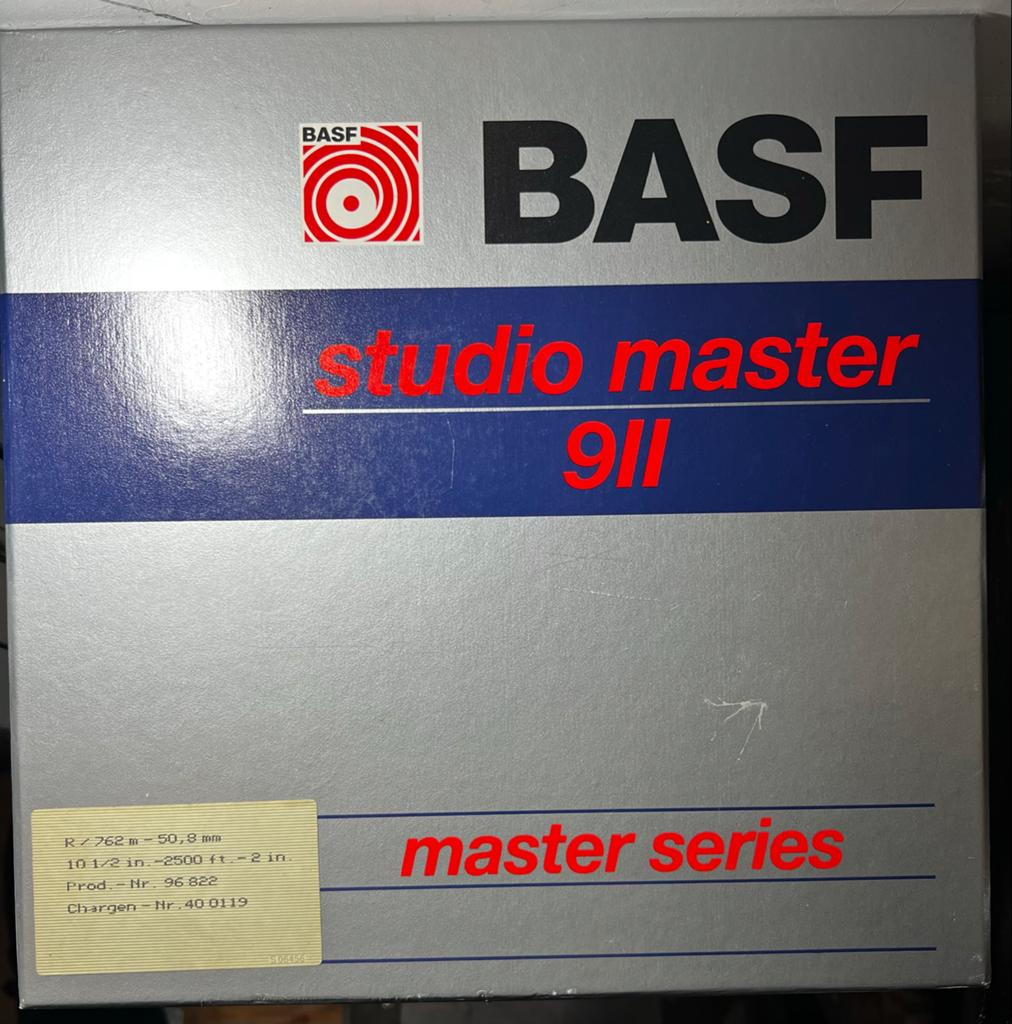 BASF en Ampex Studio Master Audio Tapes (7 stuks), Ophalen of Verzenden, Onderdeel, Met banden