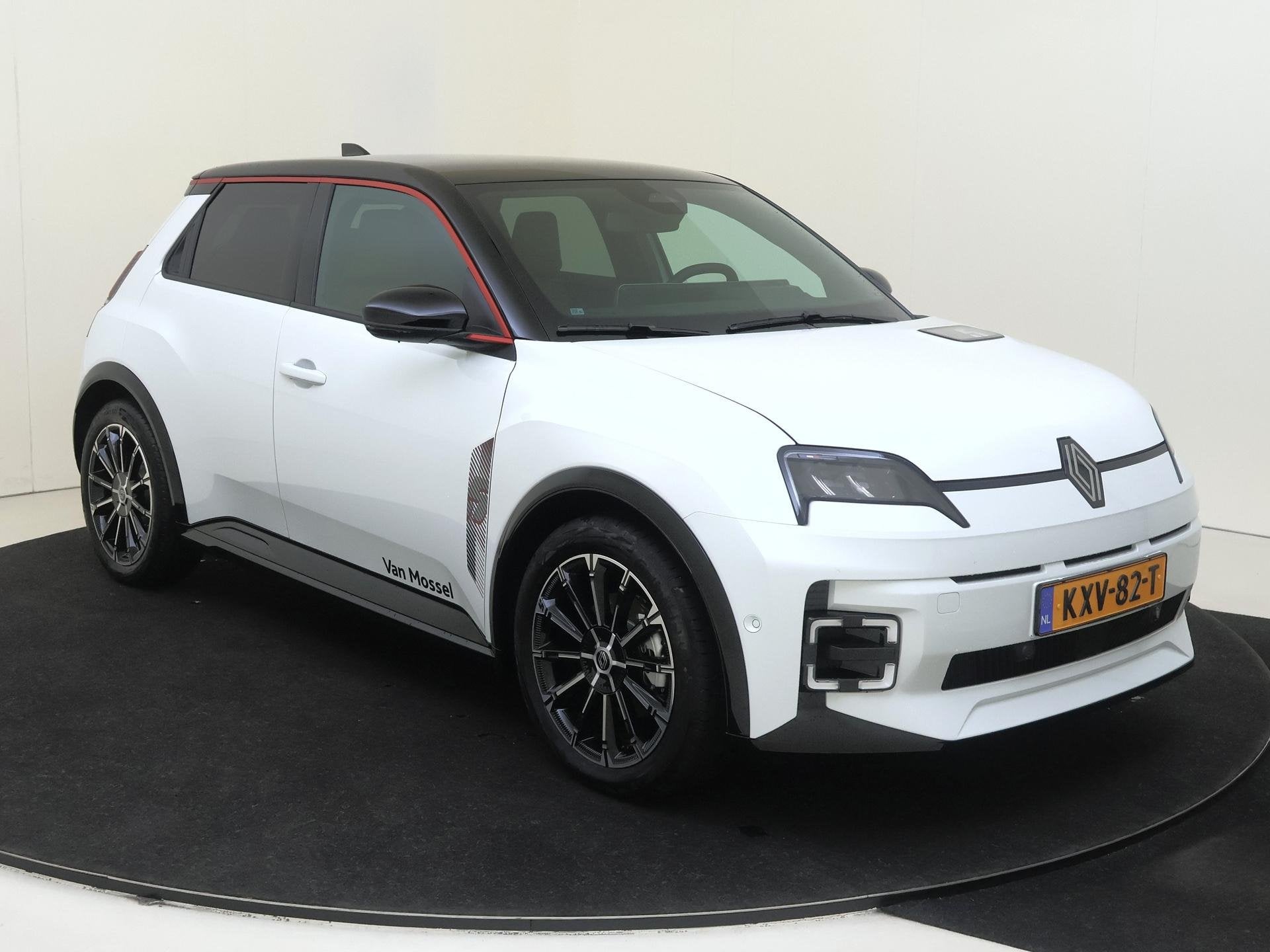 Renault 5 comfort range iconic cinq 52 kWh | Demo | Automaat, Stof, Wit, Origineel Nederlands, 392 min