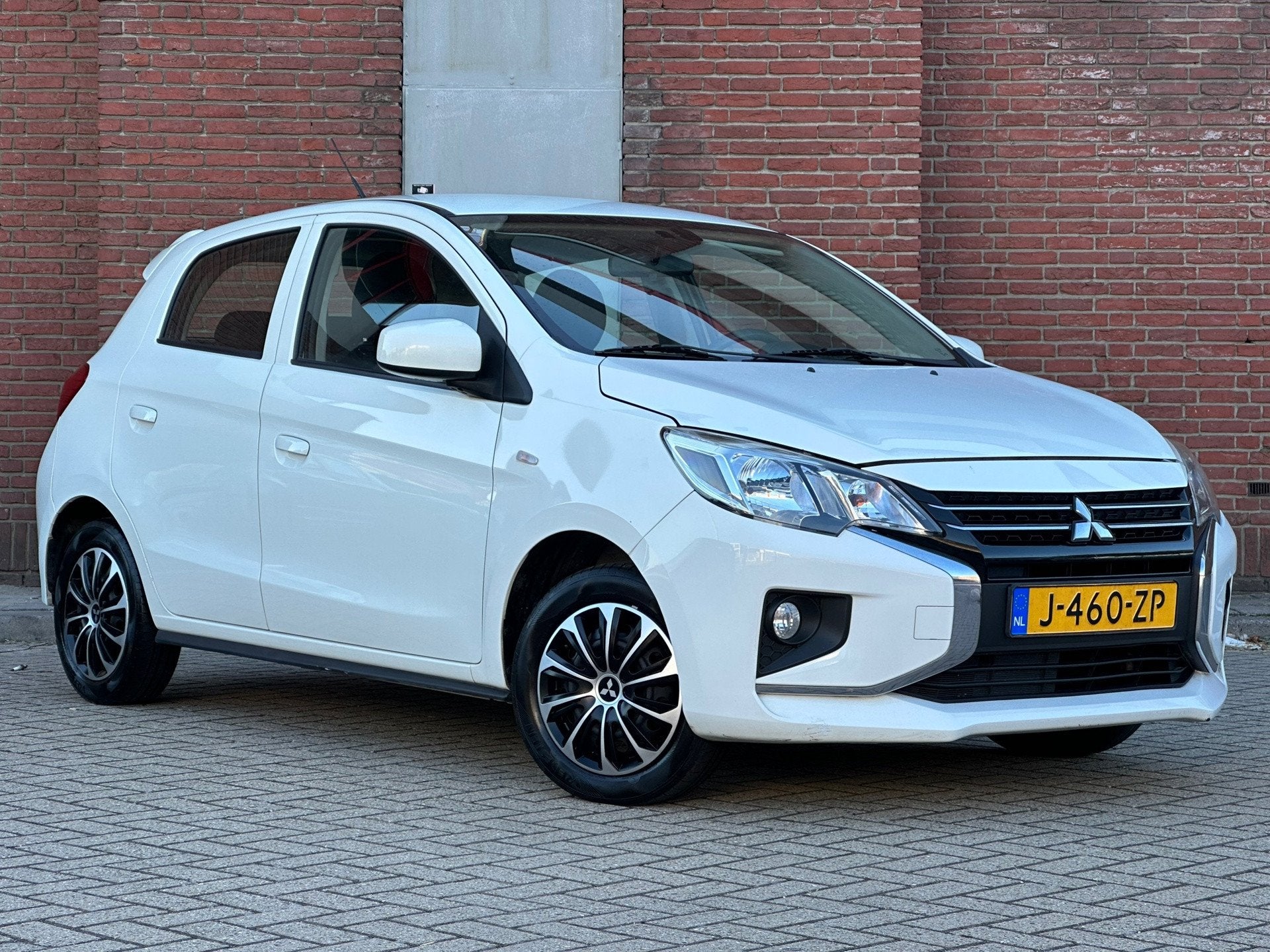 Mitsubishi Space Star 1.0 Cool+|AIRCO|ELKTR-RAMEN|BTW-AUTO|N, Auto's, Voorwielaandrijving, Gebruikt, Euro 6, Wit