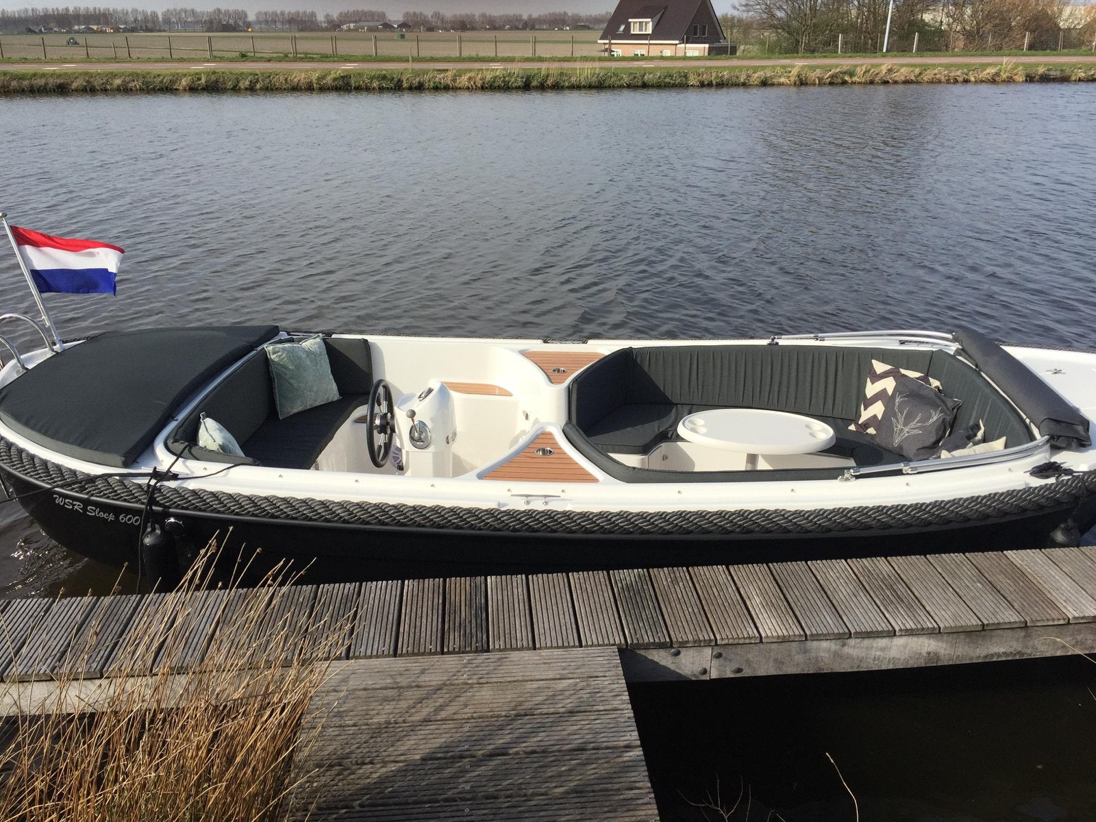 WSR Sloep 600 - Zeer nette en complete sloep, Overige typen, 15 pk, Zonnedek, 2 m