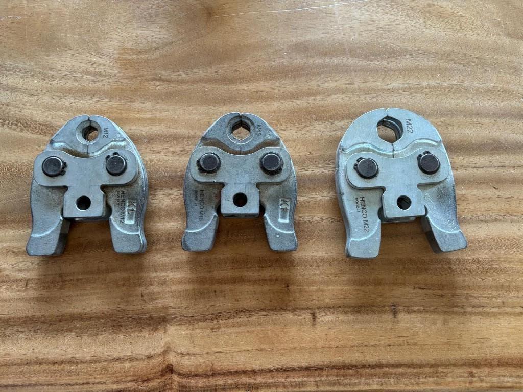 Complete set Upanor / Henco persbekken, Doe-het-zelf en Verbouw, Gereedschap | Handgereedschap, Ophalen, Gebruikt