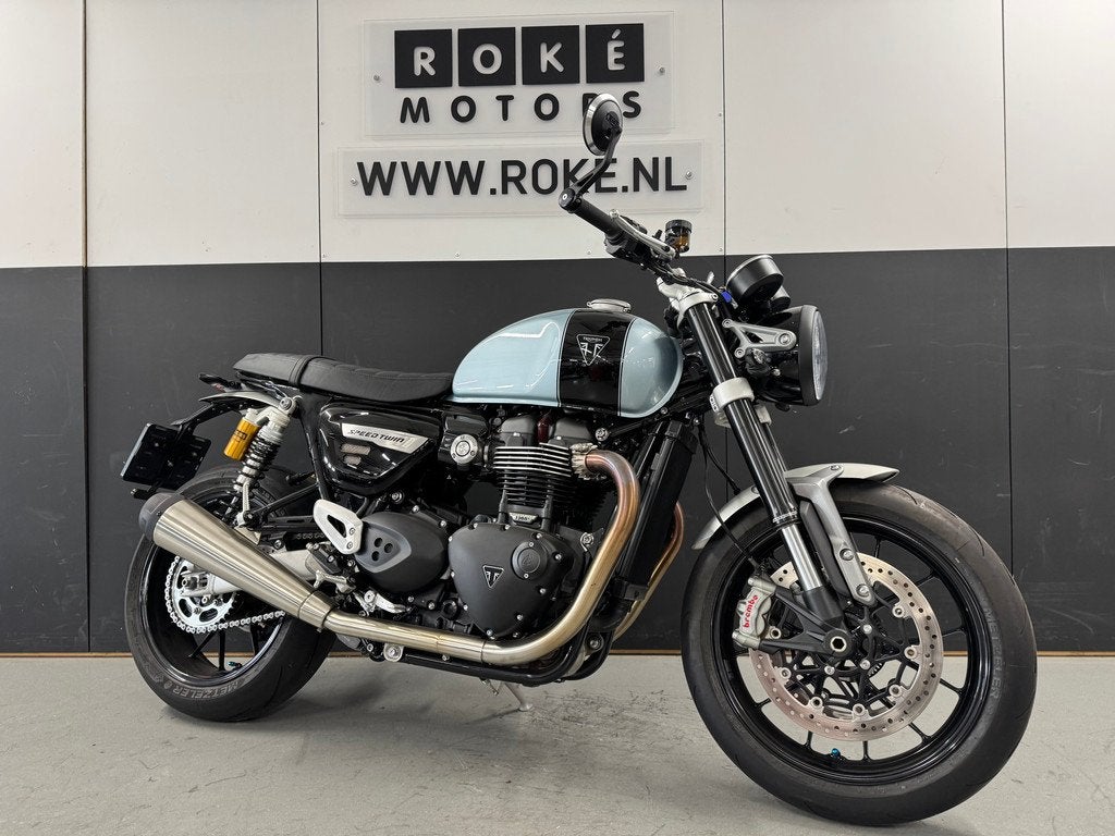 Triumph SPEED TWIN 1200 BREITLING (bj 2022), Motoren, Motoren | Triumph, Bedrijf, Toermotor