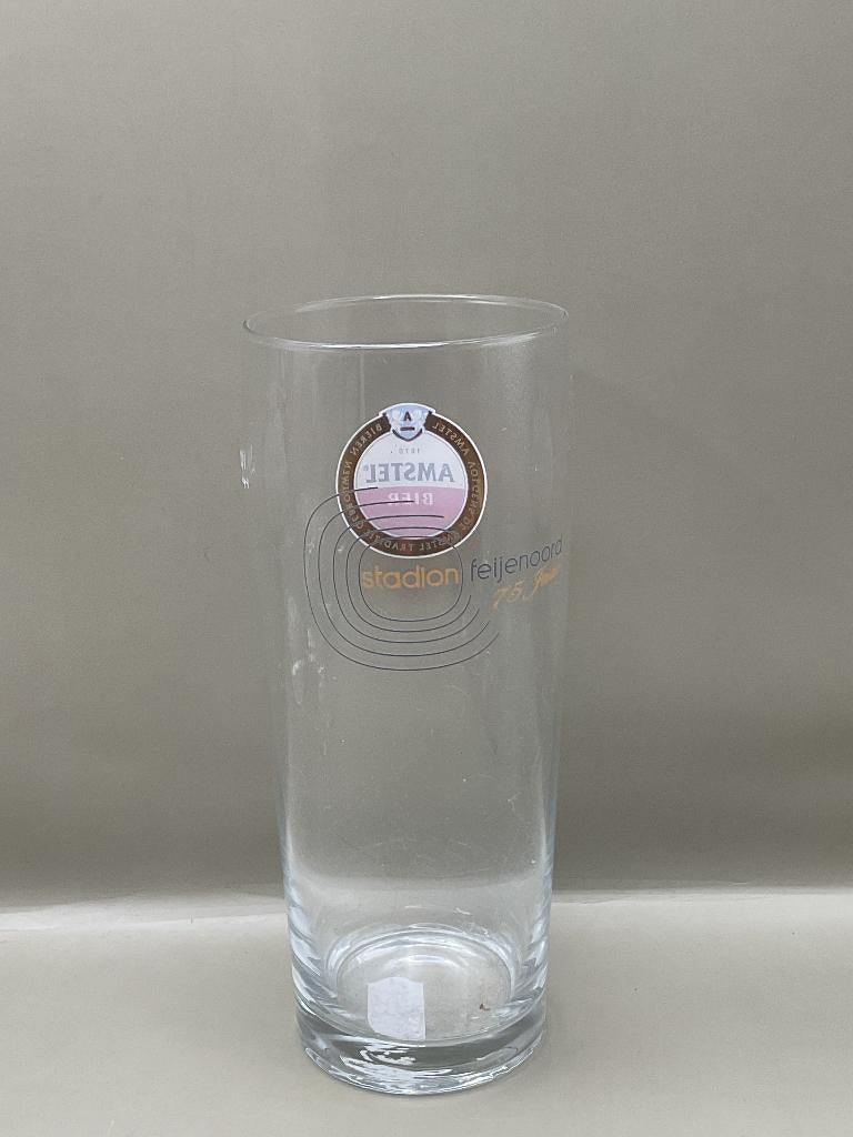 Feyenoord - Amstel bierglas, Verzamelen, Ophalen of Verzenden, Zo goed als nieuw, Feyenoord, Overige typen