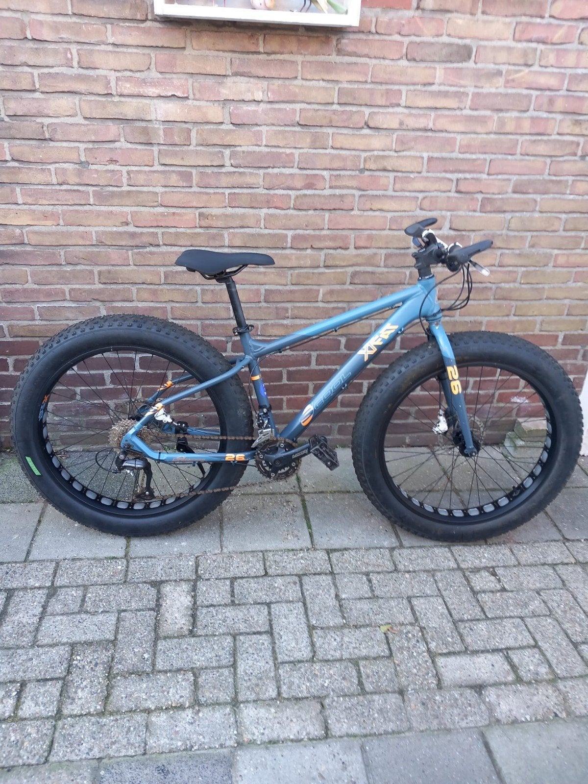 S'COOL X-FAT 26 inch Fatbike in Nette Staat., Fietsen en Brommers, Fietsen | Jongens, Rockrider Cube Bulls Giant Trek Merida, Versnellingen