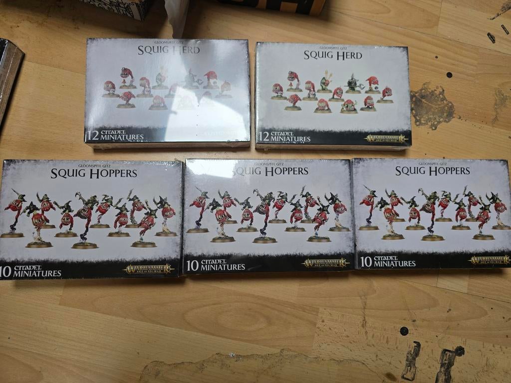 Gloomspite Gitz Army, Hobby en Vrije tijd, Wargaming, Ophalen of Verzenden, Nieuw, Overige soorten