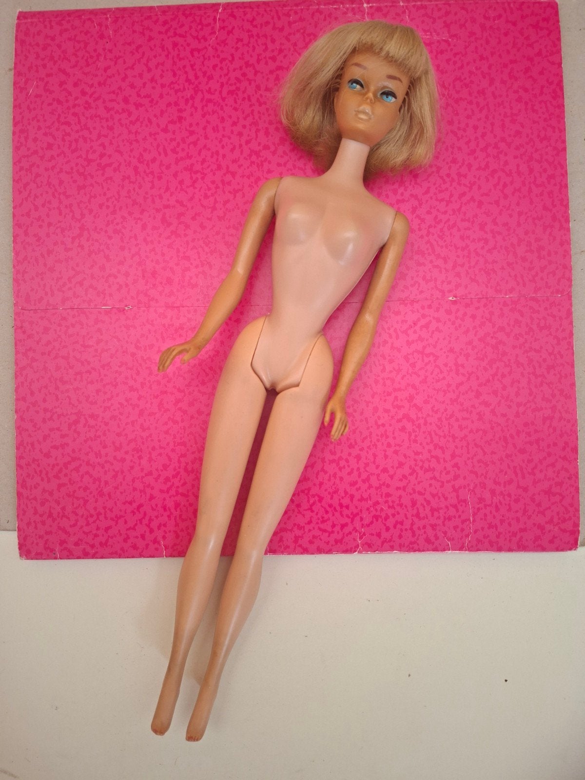 vintage barbie american girl pop doll mattel 60e jaren, Verzenden