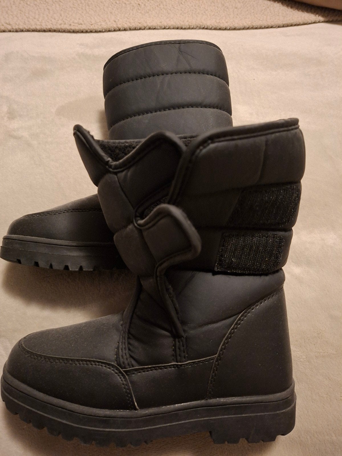 Zwarte Snowboots Maat 38 - Warm en Comfortabel, Ophalen of Verzenden, Zo goed als nieuw, Zwart, Snowboots