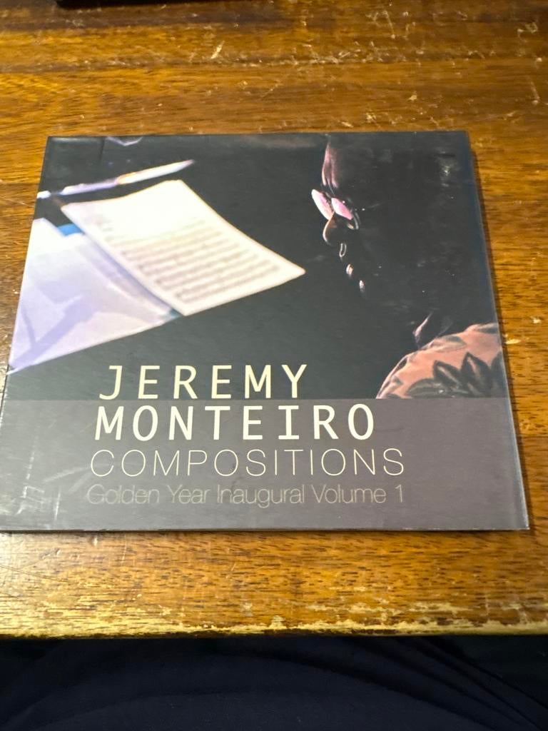 Jeremy Monteiro Compositions - Golden Year Inaugural Vol 1, Ophalen of Verzenden, 1980 tot heden, Zo goed als nieuw, Jazz
