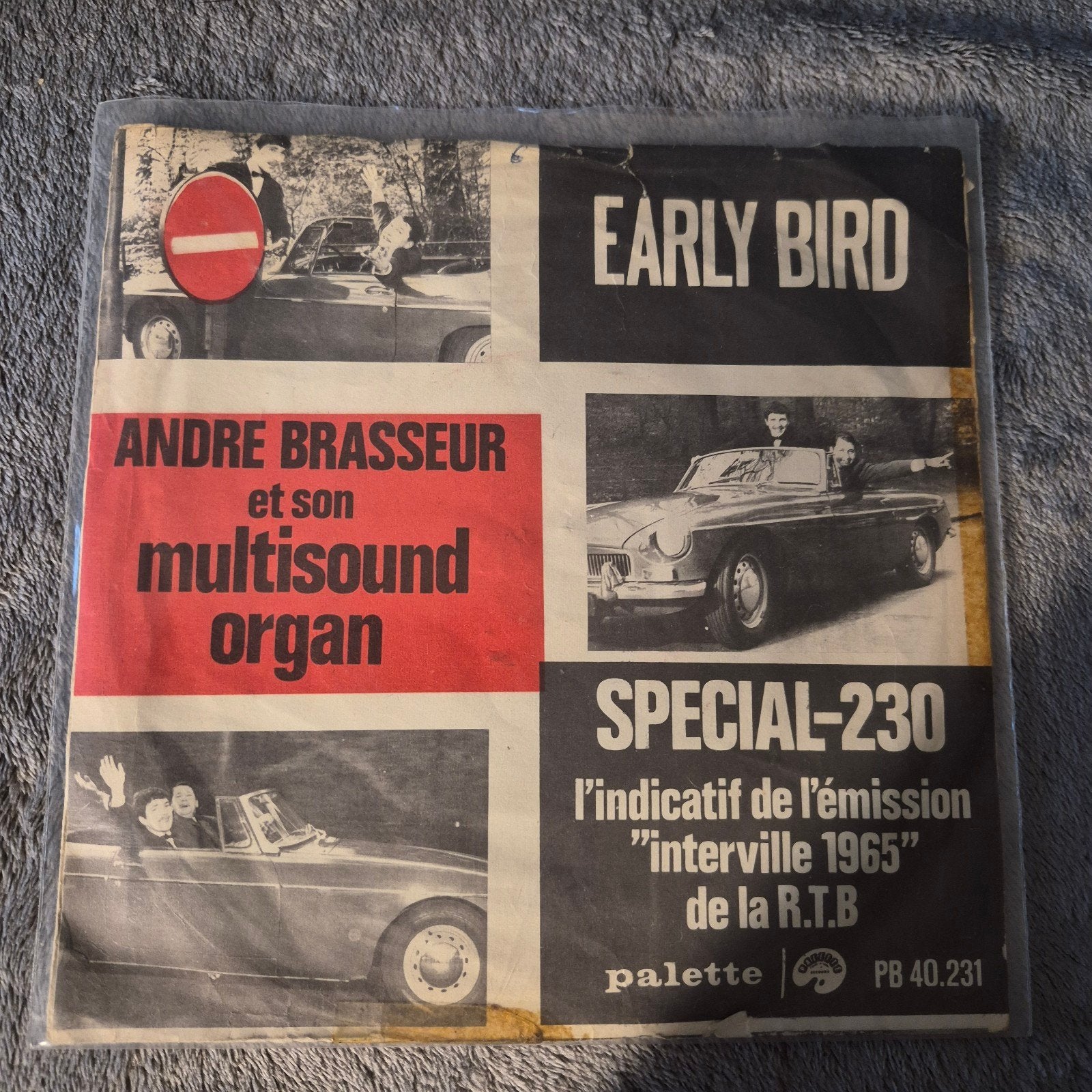 Andre Brasseur  - Early bird / Special 230 (piraten topper), Cd's en Dvd's, Vinyl | Nederlandstalig, Ophalen of Verzenden, Gebruikt