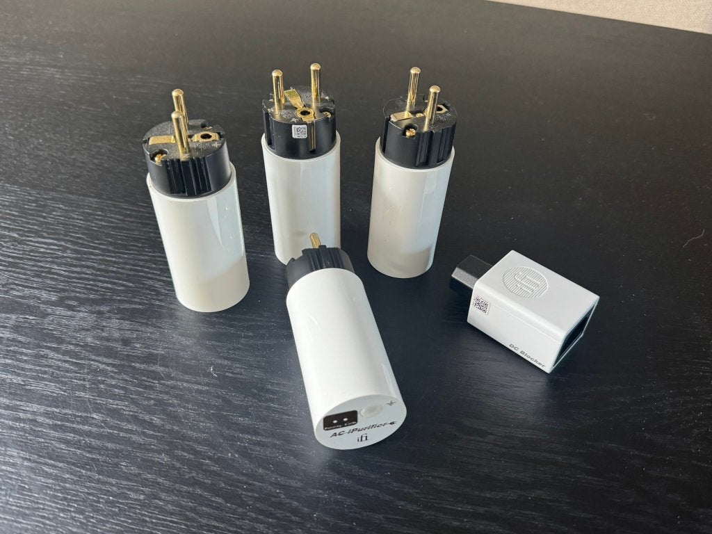 4x iFi audio AC iPurifier en 1x DC blocker, Audio, Tv en Foto, Ophalen of Verzenden, Gebruikt