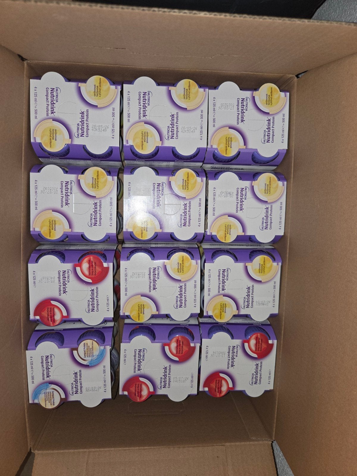 nutricia compact proteïne, Ophalen
