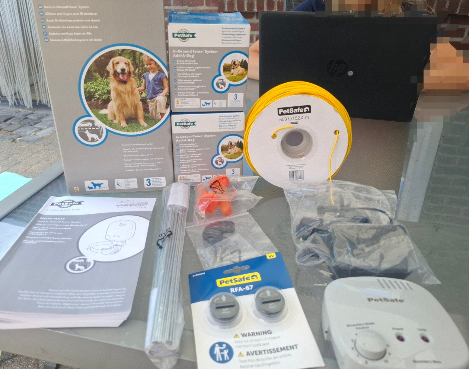PetSafe Omheiningsststeem voor 3 honden, Ophalen of Verzenden, Nieuw