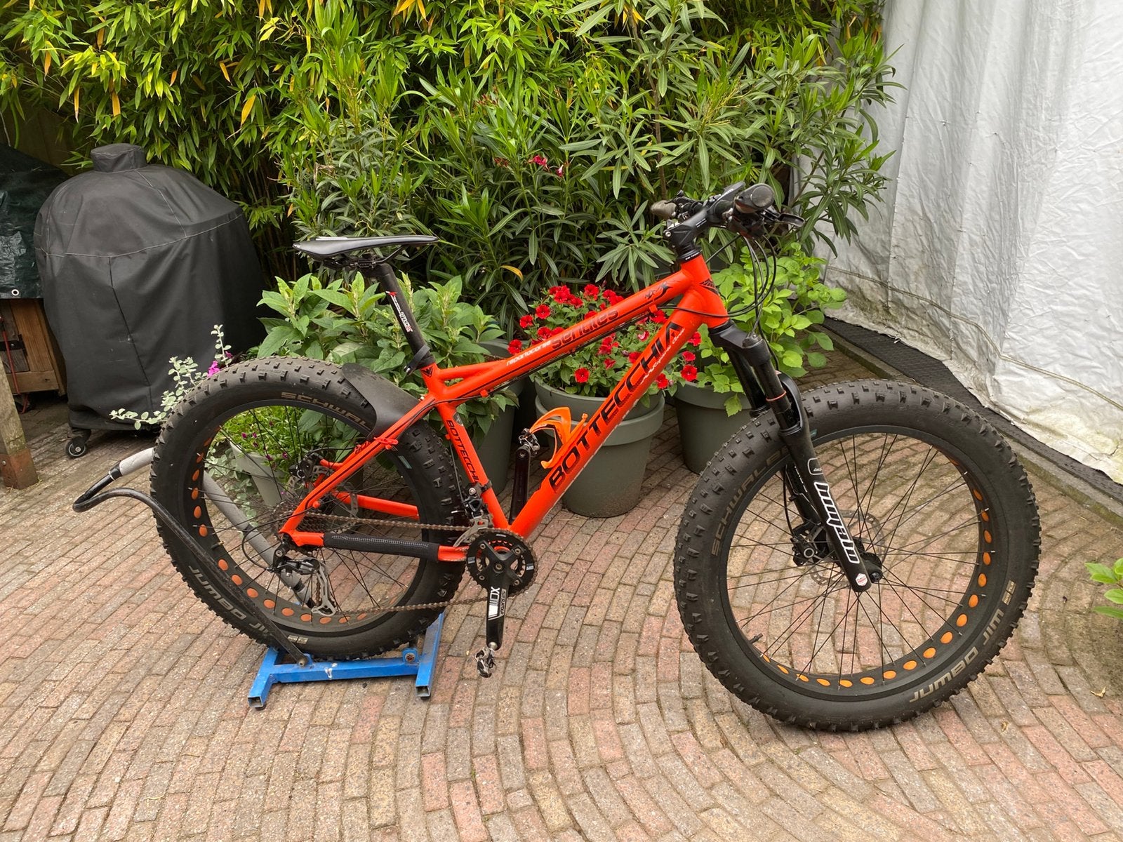 In goede staat verkerende fat bike /strant fiets, Gebruikt, Hardtail, 45 tot 49 cm, Schijfrem