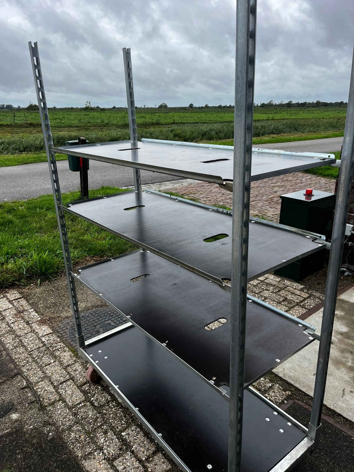 Rijdende stellingkasten, Huis en Inrichting, Kasten | Stellingkasten, Ophalen, Gebruikt