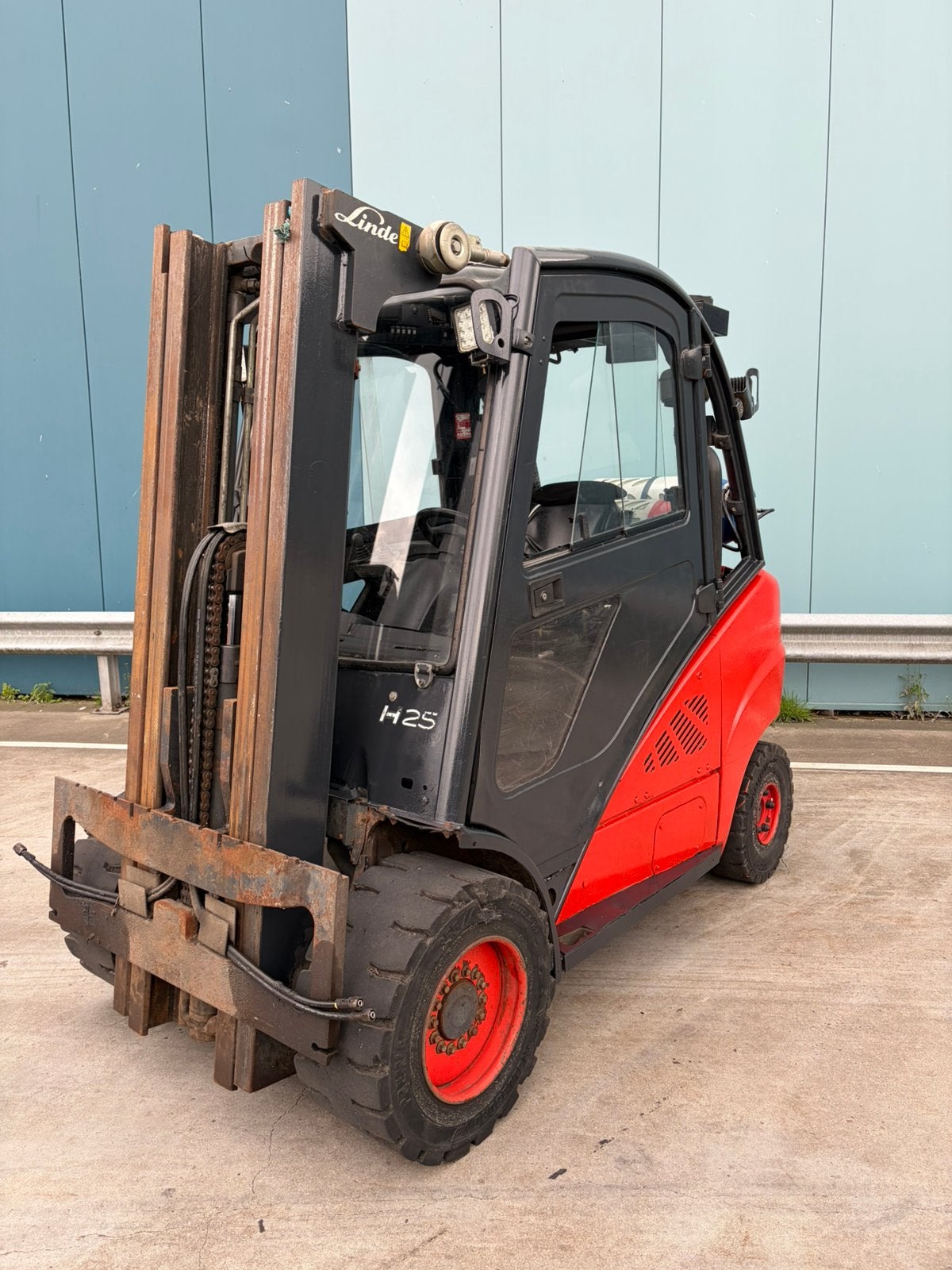 Linde H25, Ophalen, LPG, Heftruck