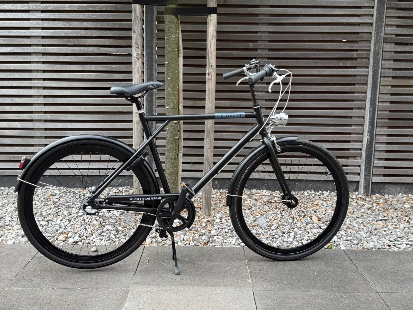 Veloretti Caféchaser Black Sabbath (3 versnellingen) zgan!, Fietsen en Brommers, Fietsen | Heren | Herenfietsen, Versnellingen