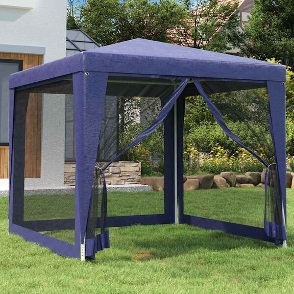 Partytent met 4 mesh zijwanden 2,5x2,5 m nieuw in doos, Tuin en Terras, Partytenten, Ophalen of Verzenden, Nieuw, Minder dan 5 meter