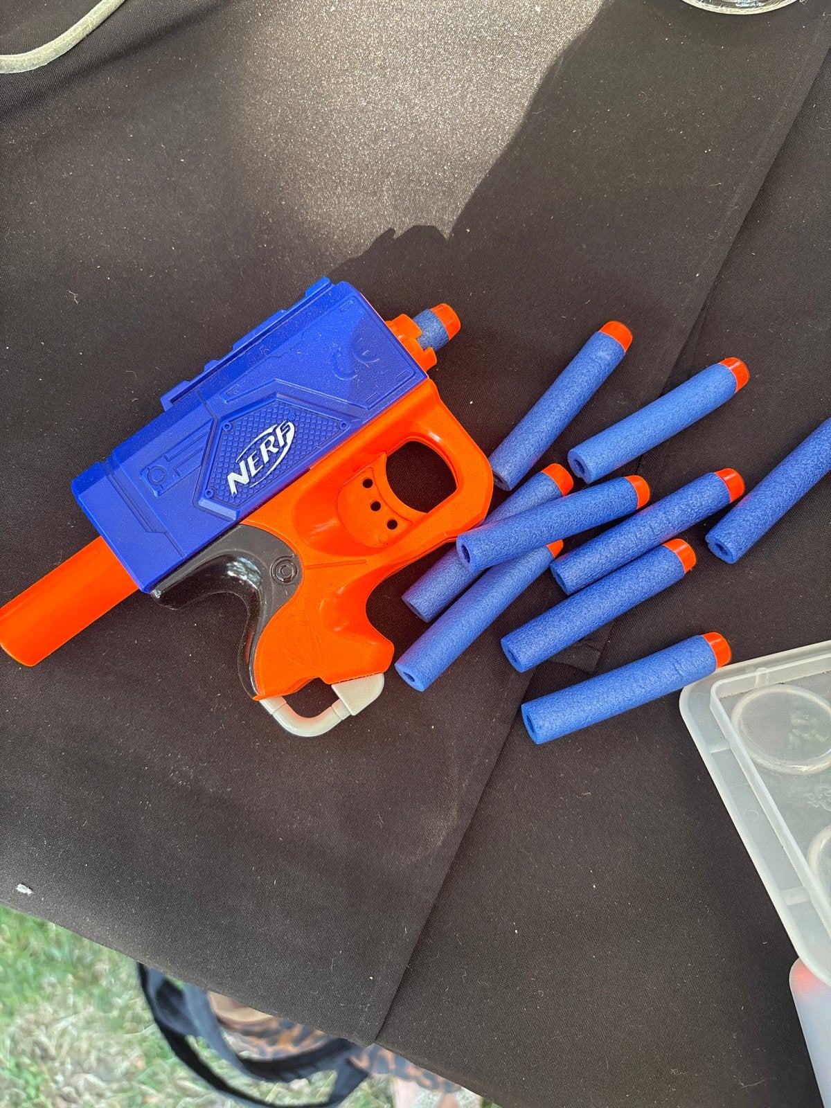 Nerf pistooltje met pijltjes, Kinderen en Baby's, Speelgoed | Buiten | Actiespeelgoed, Ophalen of Verzenden, Gebruikt