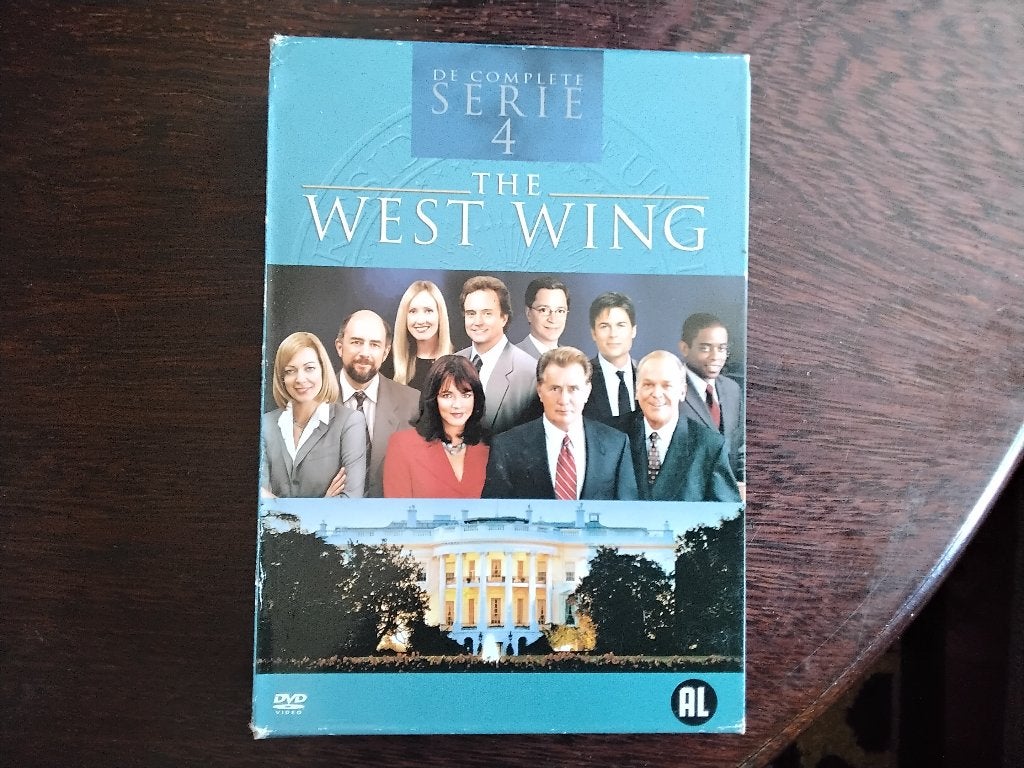 The west wing serie 4 compleet, 6disk, origineel, Engels, Alle leeftijden, Nederlands, Drama