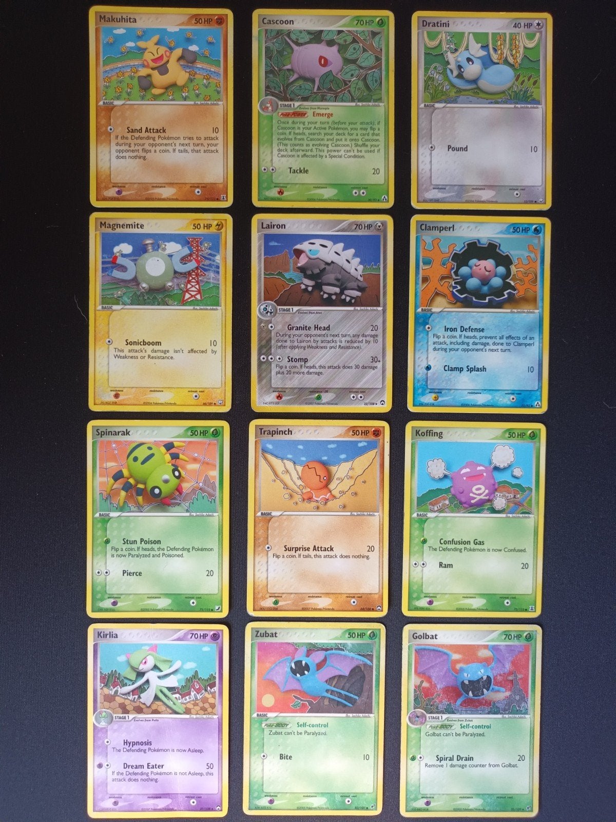 Pokémon Kaarten van Illustrator: Sachiko Adachi 12x, Ophalen of Verzenden, Gebruikt, Meerdere kaarten