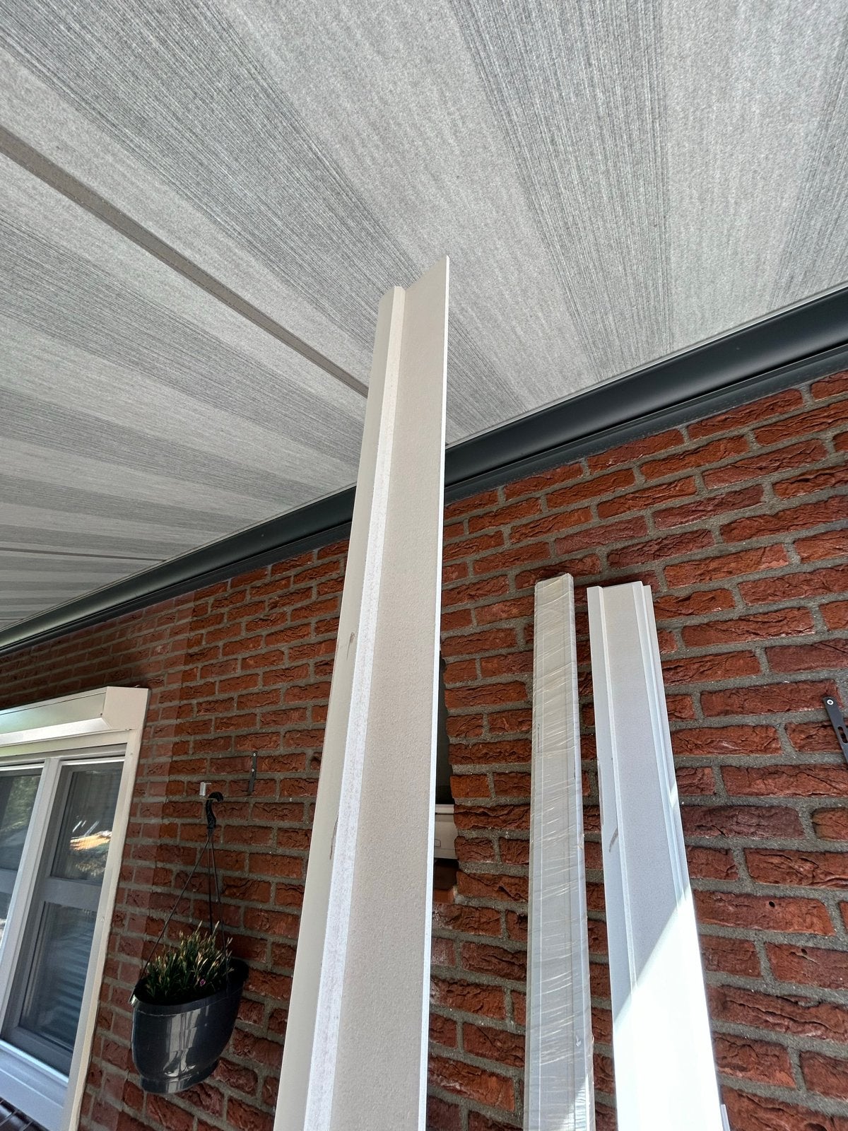 MDF Renovatieplint Modern 90x18mm RAL 9010 (10 meter), Doe-het-zelf en Verbouw, Plinten en Afwerking, Ophalen, Nieuw, Mdf, 250 cm of meer