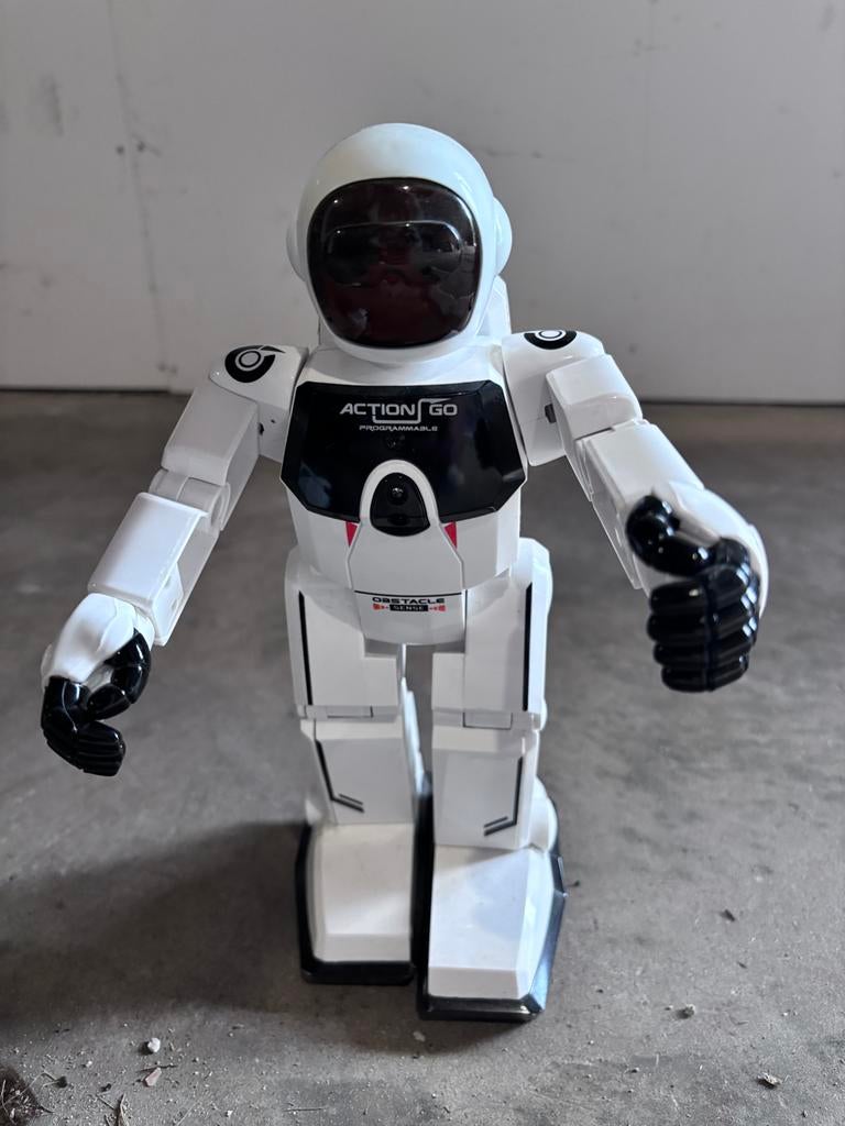 Action Go Programmeerbare Robot - Wit, Ophalen of Verzenden, Zo goed als nieuw