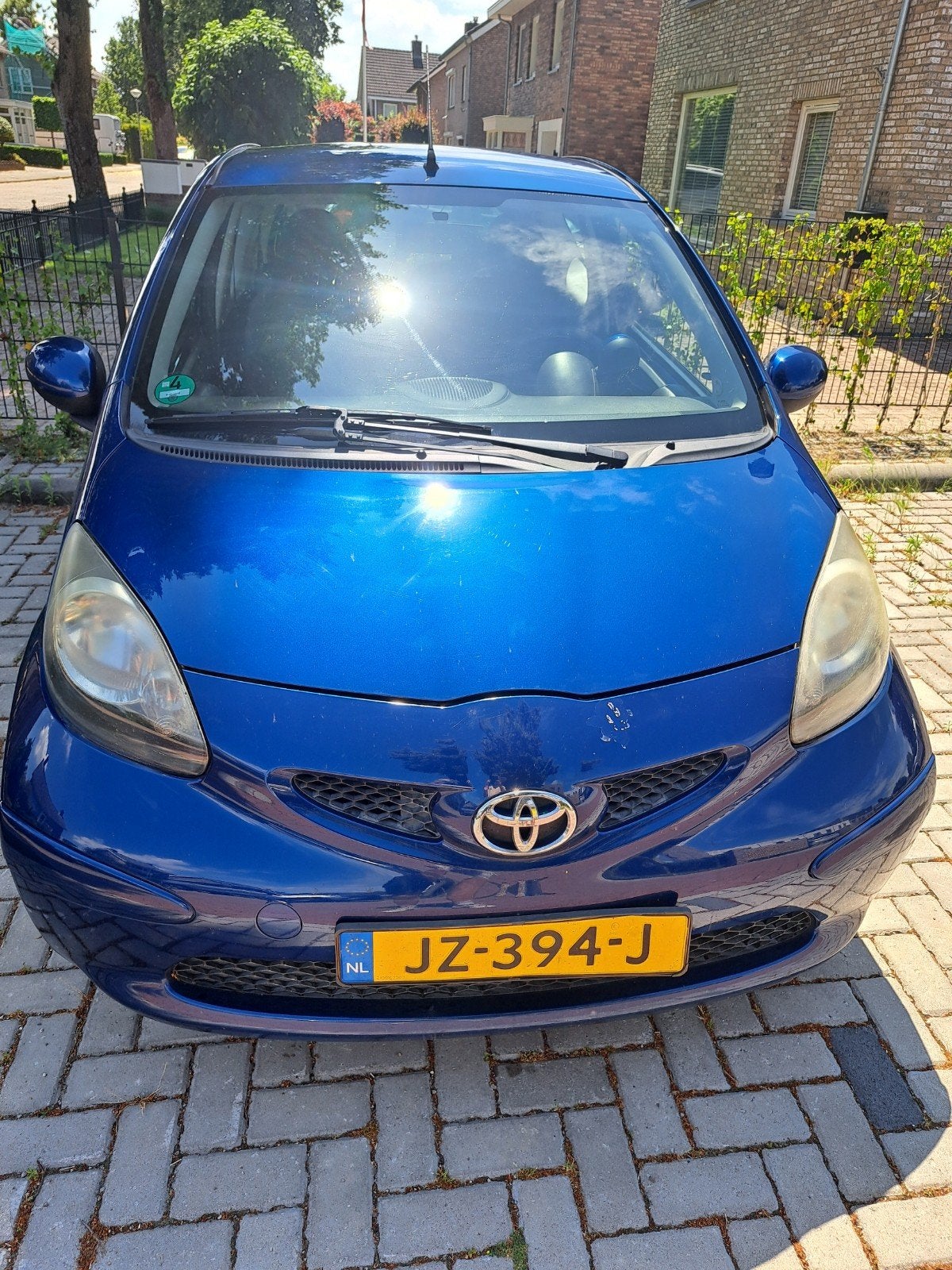 Toyota Aygo 1.0 12V Vvt-i 3DRS MMT 2007 Blauw, Auto's, Toyota, Voorwielaandrijving, 68 pk, Handgeschakeld, Particulier