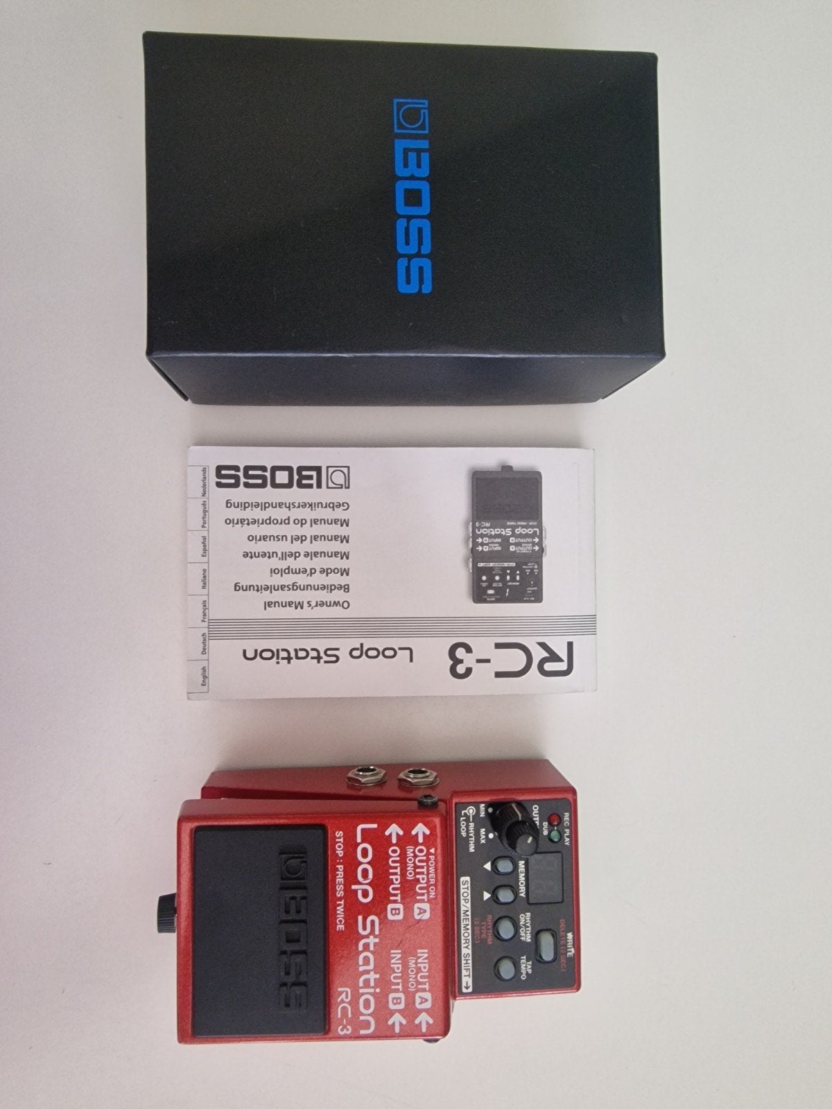 Boss RC-3 Loop Station - Compacte Looper, Muziek en Instrumenten, Effecten, Zo goed als nieuw, Ophalen of Verzenden