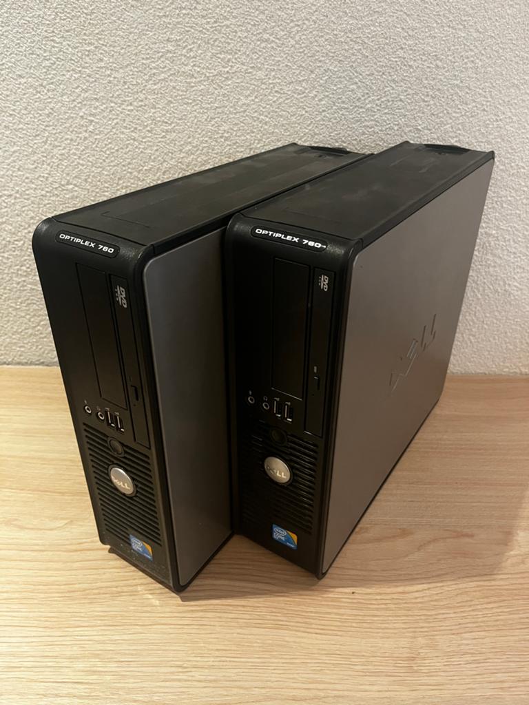 2x Dell Optiplex 760 - GRATIS!! (Lees advertentie), Computers en Software, Ophalen, Niet werkend
