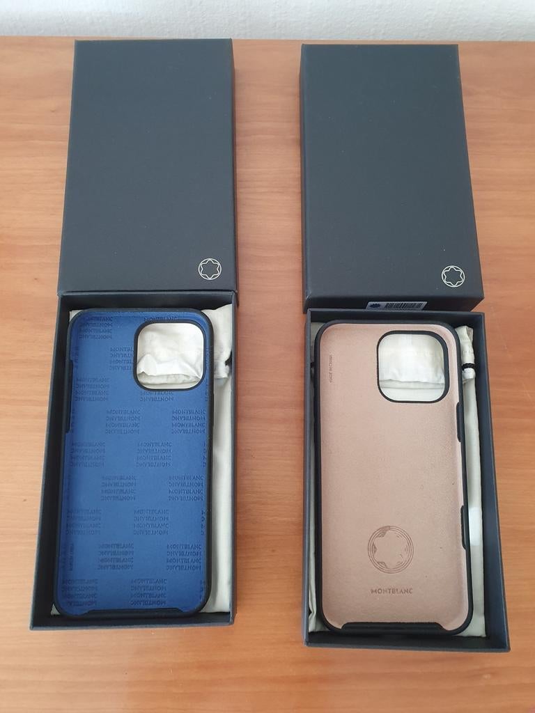 Montblanc IPhone cases, silicone versie, Ophalen of Verzenden, Zo goed als nieuw