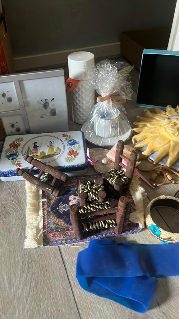 Doos met rommelmarkt spullen, Diversen, Rommelmarktspullen, Ophalen, Zo goed als nieuw