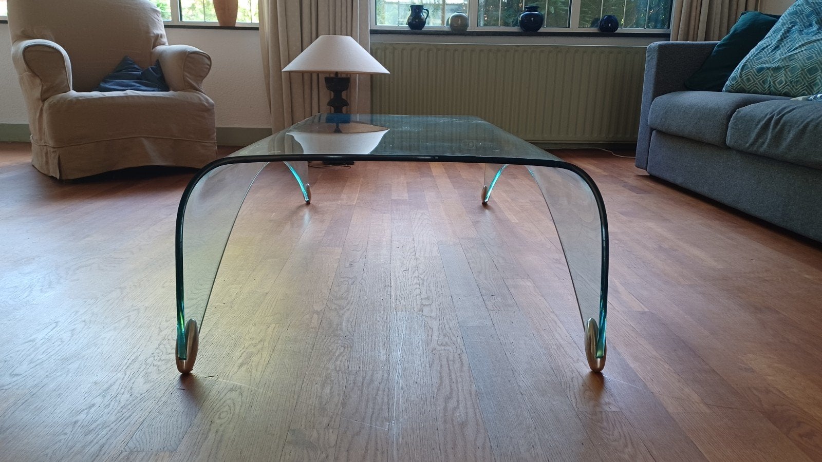 Lange Fiam Genio Salontafel - Massimo Iosa Ghini Design, Huis en Inrichting, Ophalen, 100 tot 150 cm, Design, 50 tot 100 cm