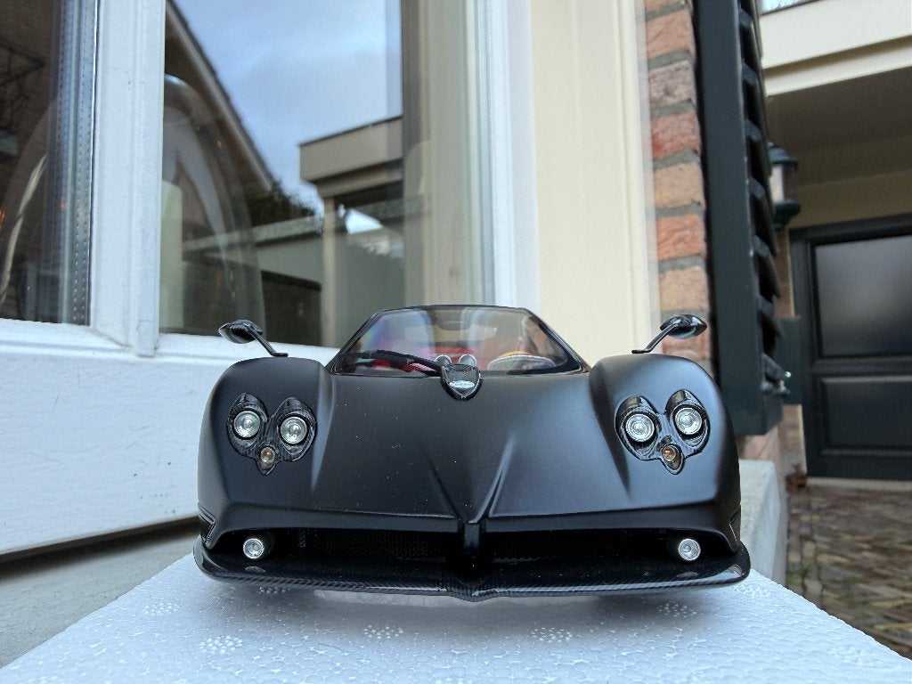 1:18 Pagani Zonda F Mattzwart 2005 Almost Real, Overige merken, Auto, Successervice2@hotmail.com, Building 1, 253 Jinsha East Road, Shajiao, Shipai Town, Dongguan City, Guangdong Province, China