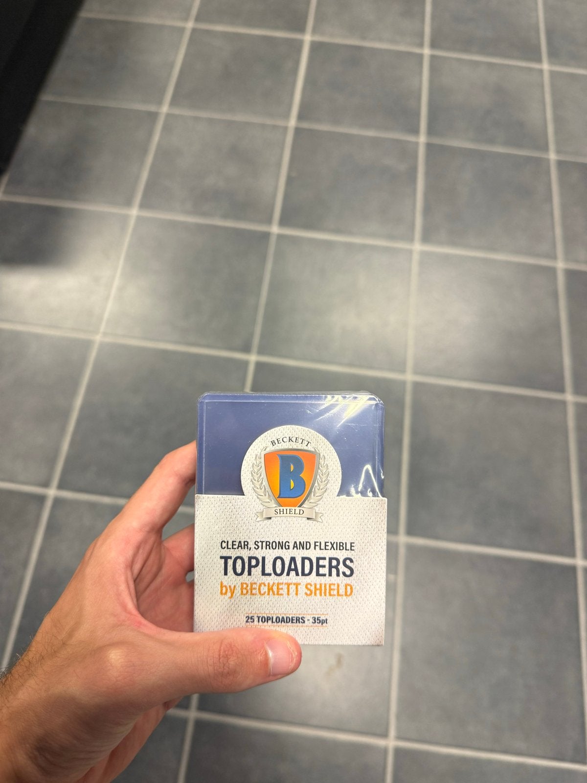 Beckett Shield Toploaders - 25 stuks (35pt), Ophalen of Verzenden, Nieuw