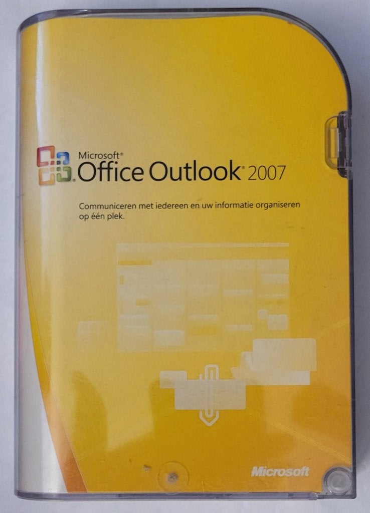 Microsoft Office Outlook 2007 Retail Edition, Computers en Software, Ophalen of Verzenden, Gebruikt, Outlook
