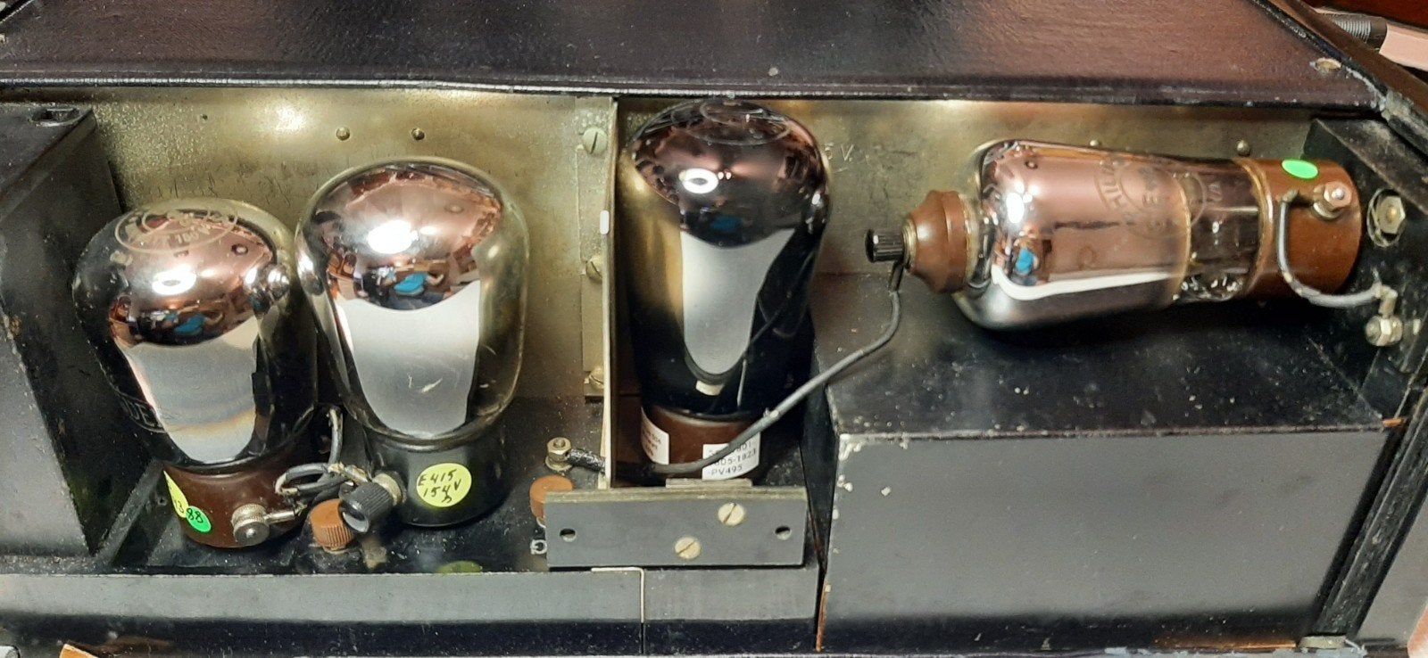 Philips 506 TUBE getest., Antiek en Kunst, Antiek | Tv's en Audio, Ophalen of Verzenden