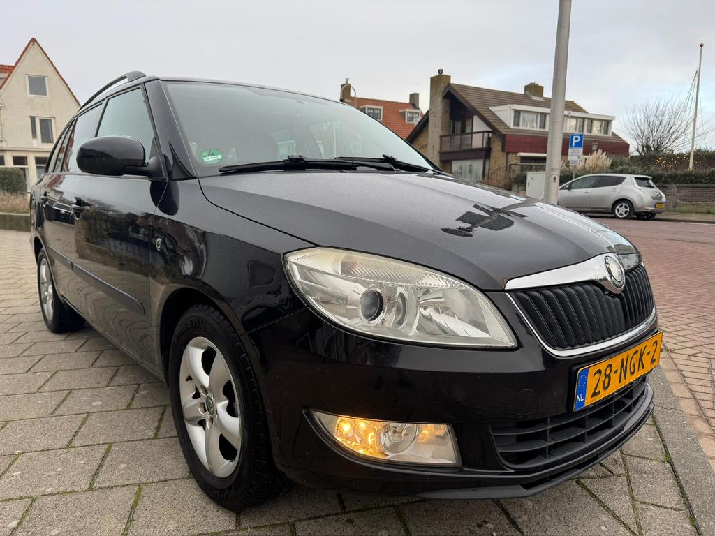Skoda Fabia 5 deurs station 1200 diesel airco top auto!!, Voorwielaandrijving, Stof, 1119 kg, 1199 cc
