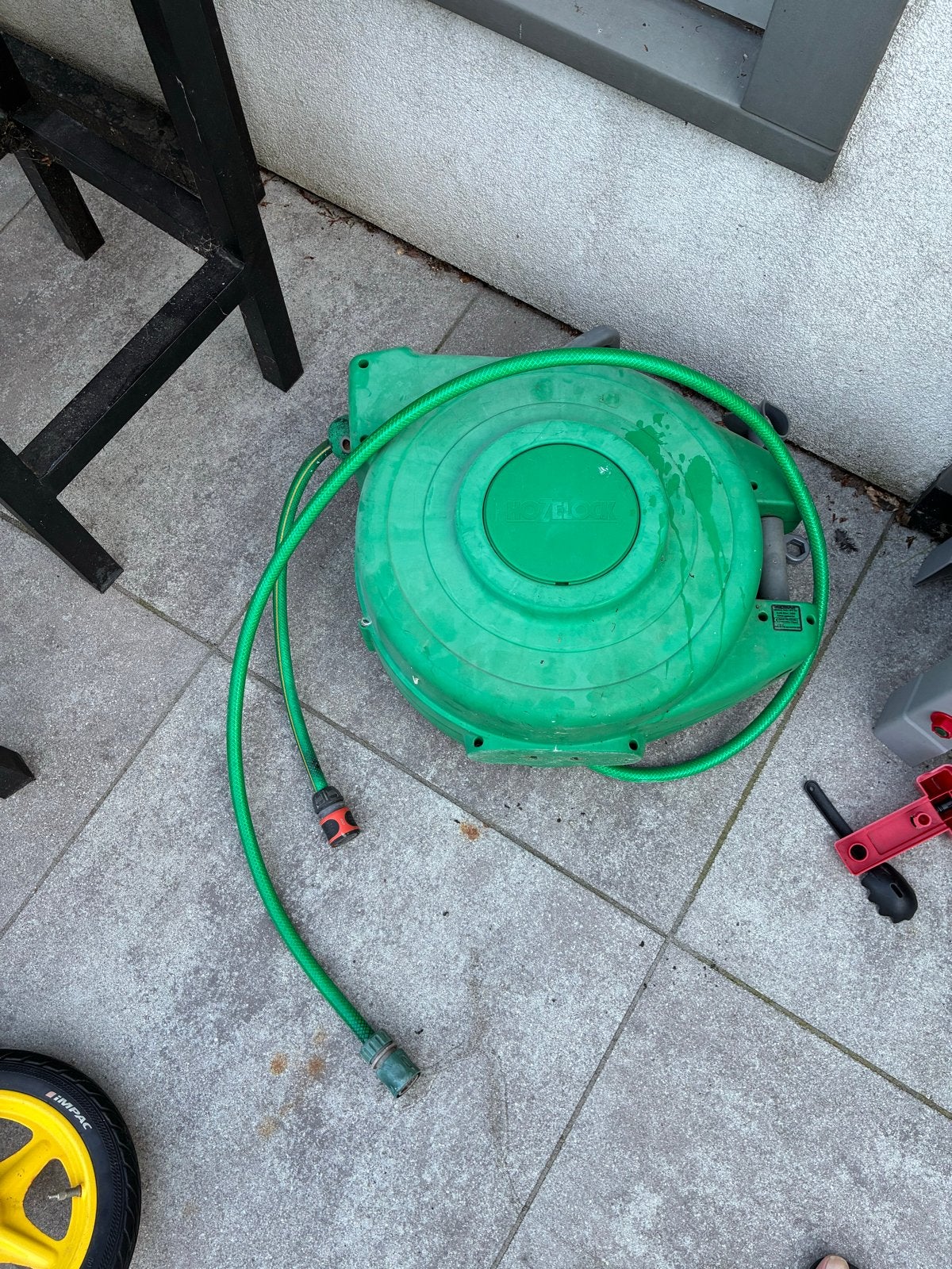 Hozelock Slanghaspel, Ophalen, Gebruikt, Tuinslanghaspel